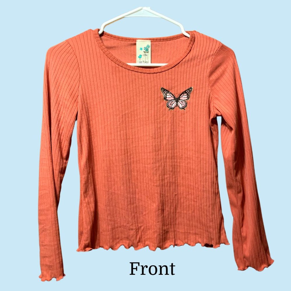 Lilly Bleu Stretchy Butterfly long sleeve (girls)